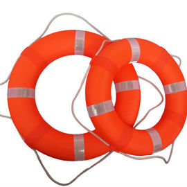 Kırmızı Renkli Tekne Cankurtaran Halkası, Poliüretan Köpük Yüzme Güvenlik Şamandırası