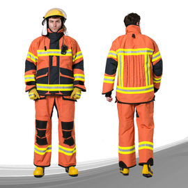 Turuncu Renkli İtfaiye Üniforması, Yüksek Dayanıklılık Yangına Dayanıklı Elbise